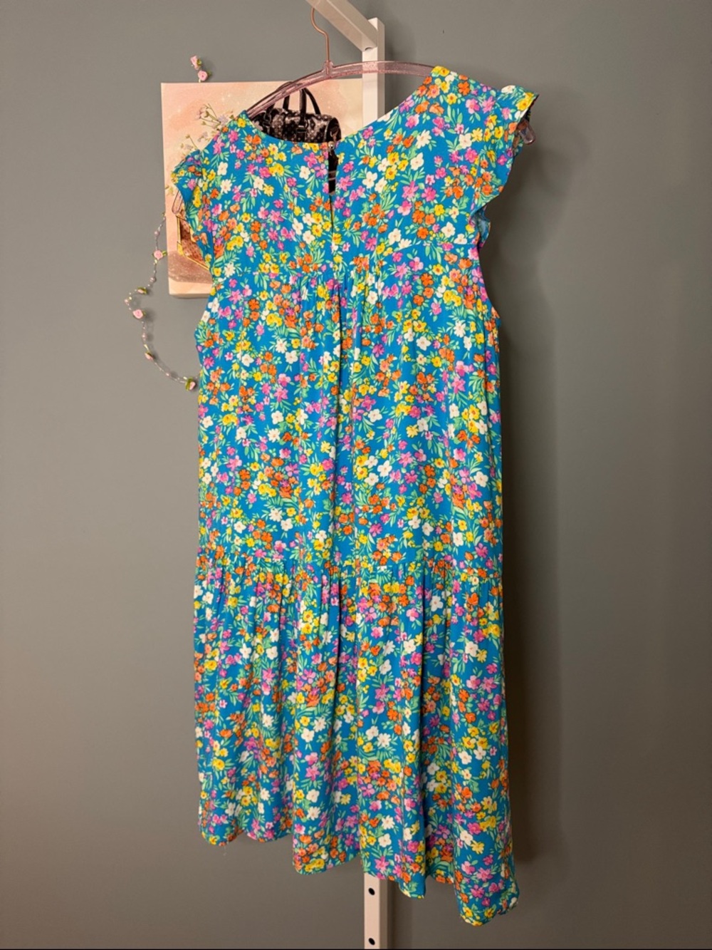 154 • Savanna Jane Embroidered Blue & Yellow Floral Sundress - Picture 7 of 7